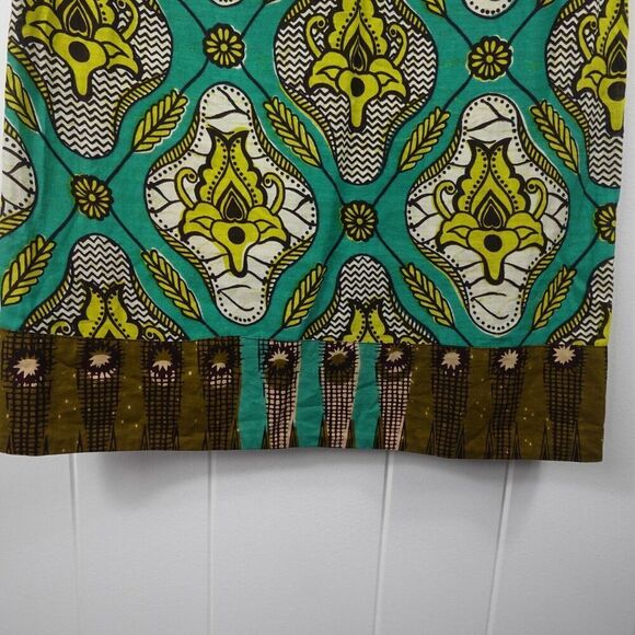 Dema Womens Abstract Floral Cotton Dress Medium - Picture 5 of 11